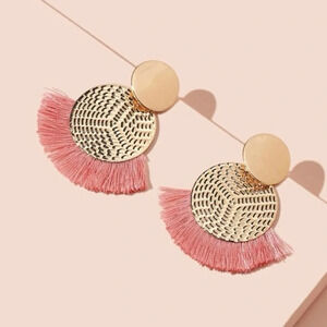 ☀️Gold Fringe Bohemian Earrings